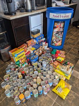 Weed Man Kawartha Lakes, Peterborough, Port Hope, & Cobourg Donate 386 Pounds of Food to Kawartha Lakes Food Source